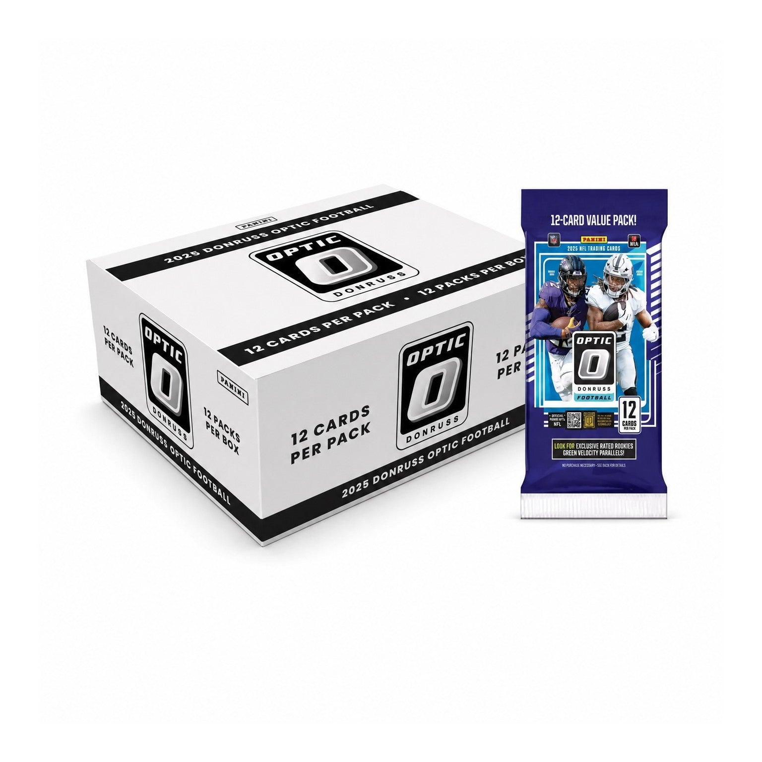 2025 Donruss Optic FB Retail Mega