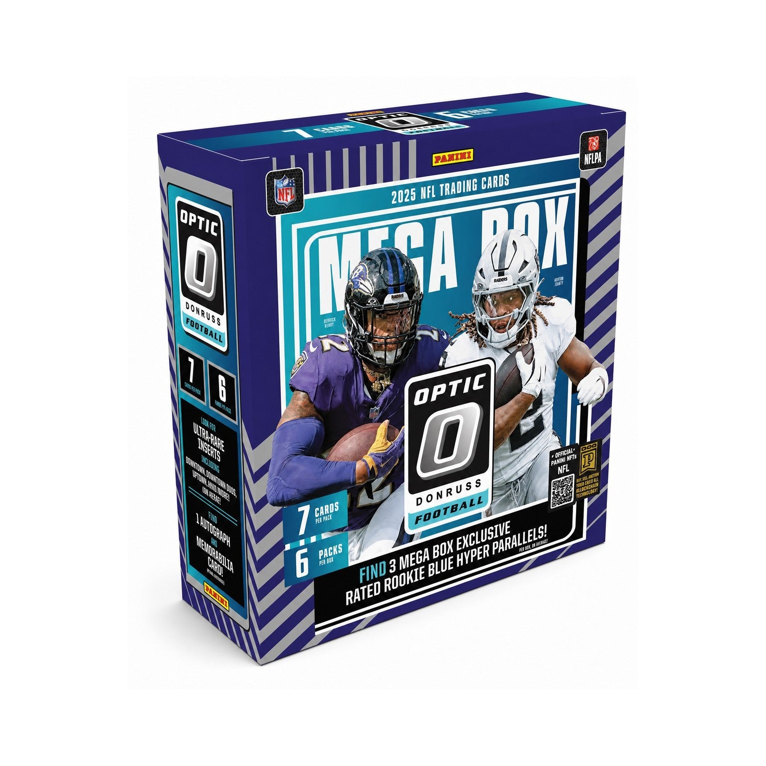 2025 Donruss Optic FB Retail Mega